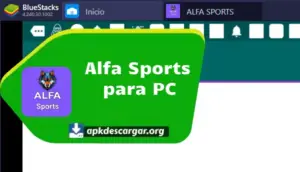 Descarga Alfa Sports app en pc